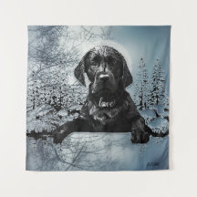 ブラックラブラドールレトリエバーパピーTシャツスローピル