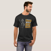 ブラックラブラドールレトリバー飼い主 犬の母 Tシャツ (正面フル)