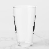 ブラックラブラドールレトリーバー犬好きの贈り物 タンブラーグラス (右)