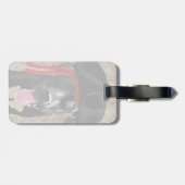 ブラックラブラドール海賊犬 ラゲッジタグ (裏面横)