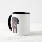 ブラックラブラドール海賊 マグカップ (正面左)