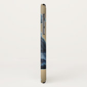 ブラックラブラドールiPhoneケースカスタム電話ケ頭が切れるース Case-Mate iPhoneケース (裏面/左)