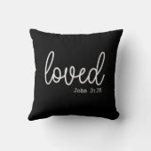 ブラックラブ引用文装飾用クッション クッション (裏面)