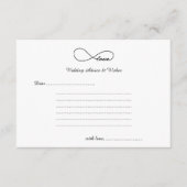 ブラックラブ結婚インフィニティの願い&アドバイスカード アドバイスカード (正面)