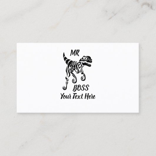 ブラックラプター 名刺 (正面)