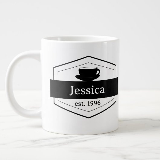 ブラックラベル専門マグカップ ジャンボコーヒーマグカップ (左)