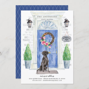 ブラックラボの前面ドア移動の発表 招待状