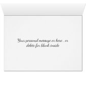 ブラックラボの同情カード – 犬の悔やみや弔慰 – ペットロス (内部横(下))