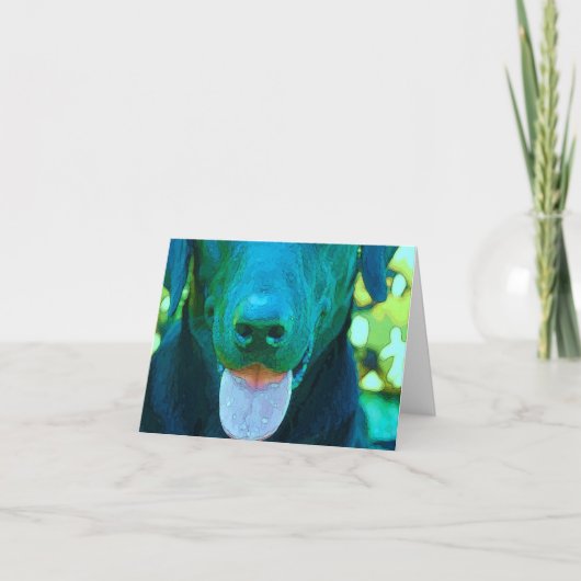 ブラックラボアート カード (正面)