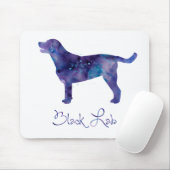 ブラックラボウォーターの色 マウスパッド (マウス)