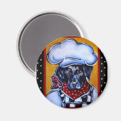 ブラックラボシェフ マグネット (正面/裏面)