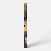 ブラックラボダック狩りマーシュ迷彩柄アウトドアドッグ SAMSUNG GALAXYケース (左側面)