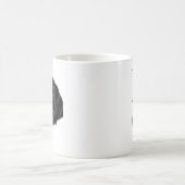 ブラックラボドッグ母マグ コーヒーマグカップ (中央)