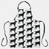 ブラックラボドッグ エプロン (正面)