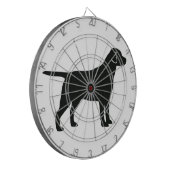 ブラックラボドッグ ダーツボード (正面左)