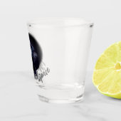 ブラックラボパピーカスタムロゼーコンハウンドアップ ショットグラス (右)
