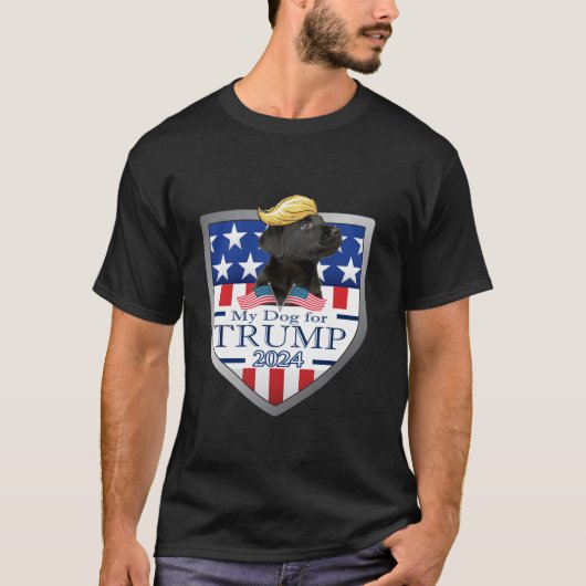 ブラックラボパピーTシャツ Tシャツ (正面)