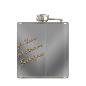 ブラックラボフラスコラブラドールカスタムリトリーバーフラスコ フラスク (裏面)