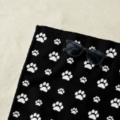 ブラックラボママ(ラブラドールレトリバーママ)かわいい犬 ビーチタオル (インサイチュ)