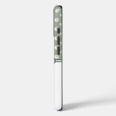 ブラックラボママ(ラブラドールレトリバーママ)かわいい犬 Case-Mate iPhoneケース (裏面 / 左)