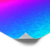 ブラックラボレインボーポスター ポスター (角)