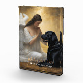 ブラックラボ天国カスタムメモリアル フォトブロック (右)