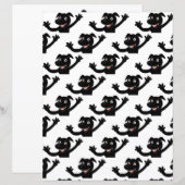 ブラックラボ風の漫画 (正面/裏面)