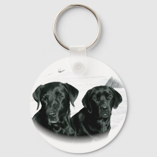 ブラックラボ キーホルダー (正面)