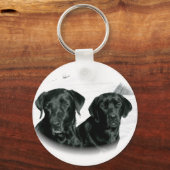 ブラックラボ キーホルダー (正面)