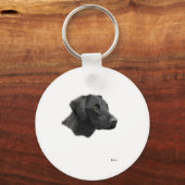 ブラックラボ キーホルダー (正面)