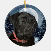 ブラックラボ セラミックオーナメント (裏面)