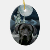 ブラックラボ セラミックオーナメント (裏面)