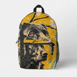 ブラックラボ プリントバックパック