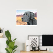 ブラックラボ ポスター (ホームオフィス)