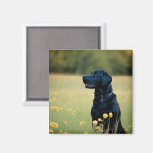 ブラックラボ マグネット (正面/裏面)