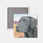 ブラックラボ マグネット (正面/裏面)