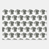 ブラックラボ ラッピングペーパーシート (正面)