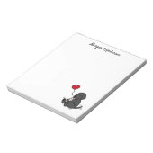 ブラックラボLickingアイスクリーム漫画メモ帳 ノートパッド (回転)