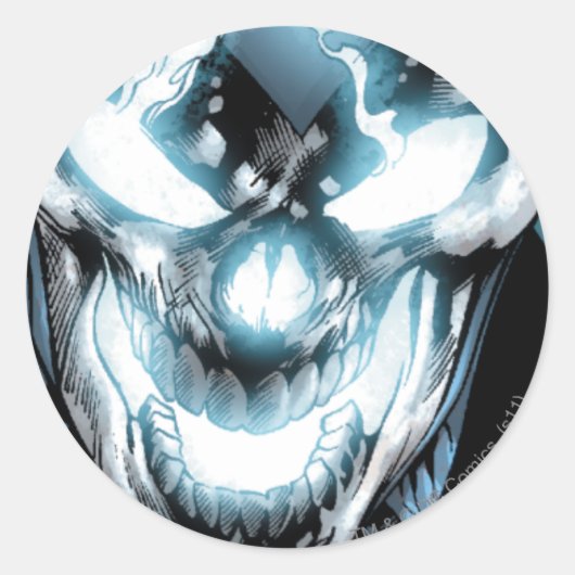 ブラックランタン – カラー ラウンドシール (正面)