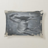 ブラックランニングシズスタリオン アクセントクッション (裏面)