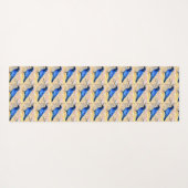 ブラックラーヴンフロックサンダーコーブ ヨガマット (裏面(横))