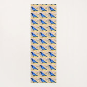 ブラックラーヴンフロックサンダーコーブ ヨガマット (裏面)