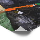 ブラックラ絵画ボ ポスター (角)