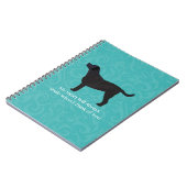 ブラックラ考えるボのデザイン ノートブック (左側)