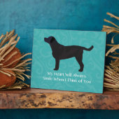 ブラックラ考えるボのデザイン フォトプラーク (側面)