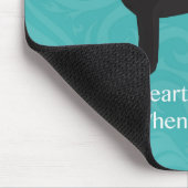 ブラックラ考えるボのデザイン マウスパッド (コーナー)