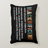 ブラックリおもしろいフィションのブラックヒストリ月 アクセントクッション (正面(垂直))