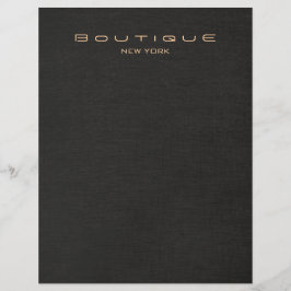 ブラックリエレガントネンルックフライヤー チラシ