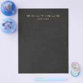 ブラックリエレガントネンルックフライヤー チラシ (シングル)