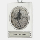 ブラックリザード シルバープレートバナーオーナメント (左)